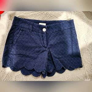 Crown & Ivy Scalloped Shorts